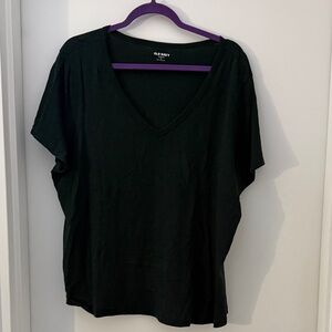 Old Navy Women's Hunter Green Short Sleeve Tee